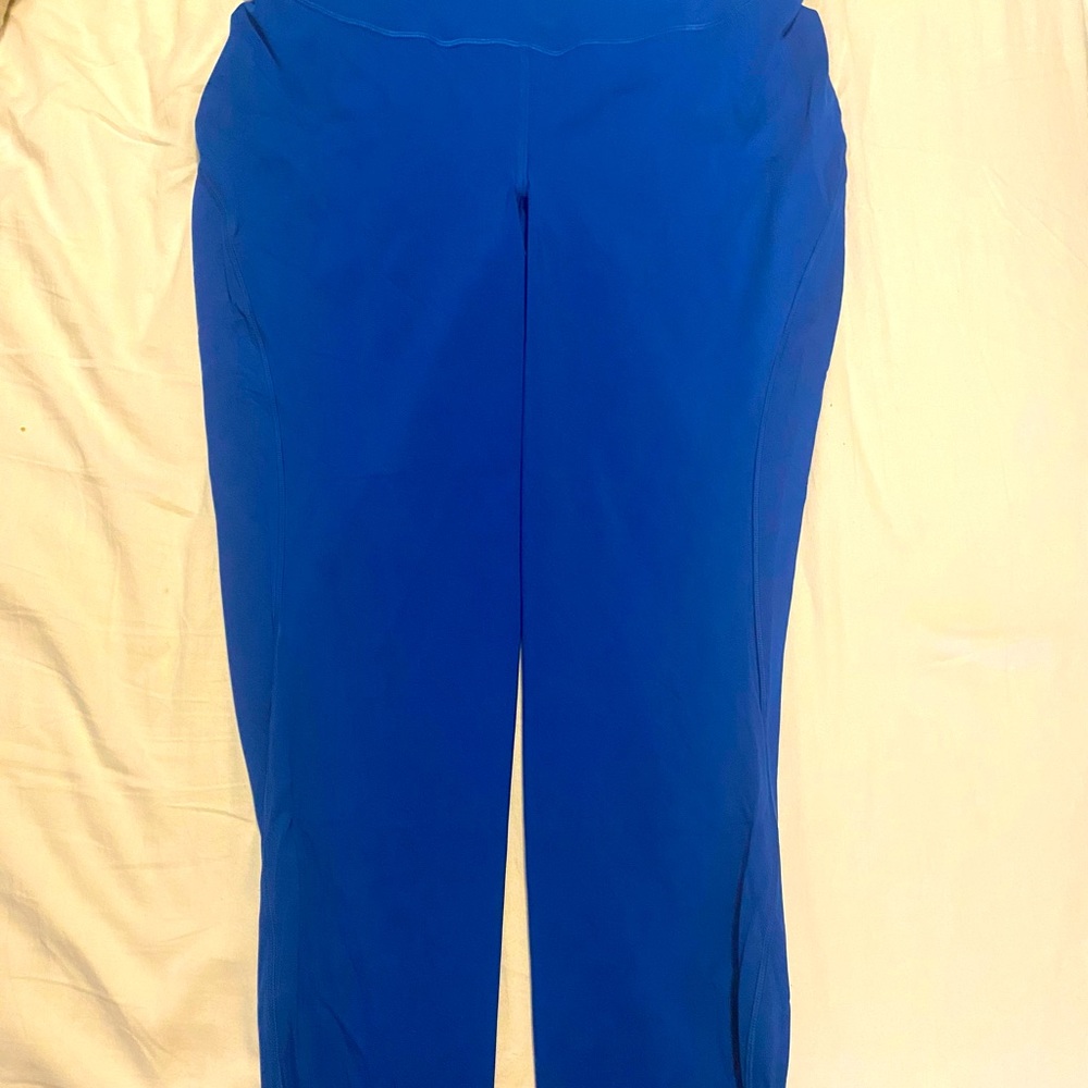 Lululemon base pace leggings. Size 12. Royal blue.